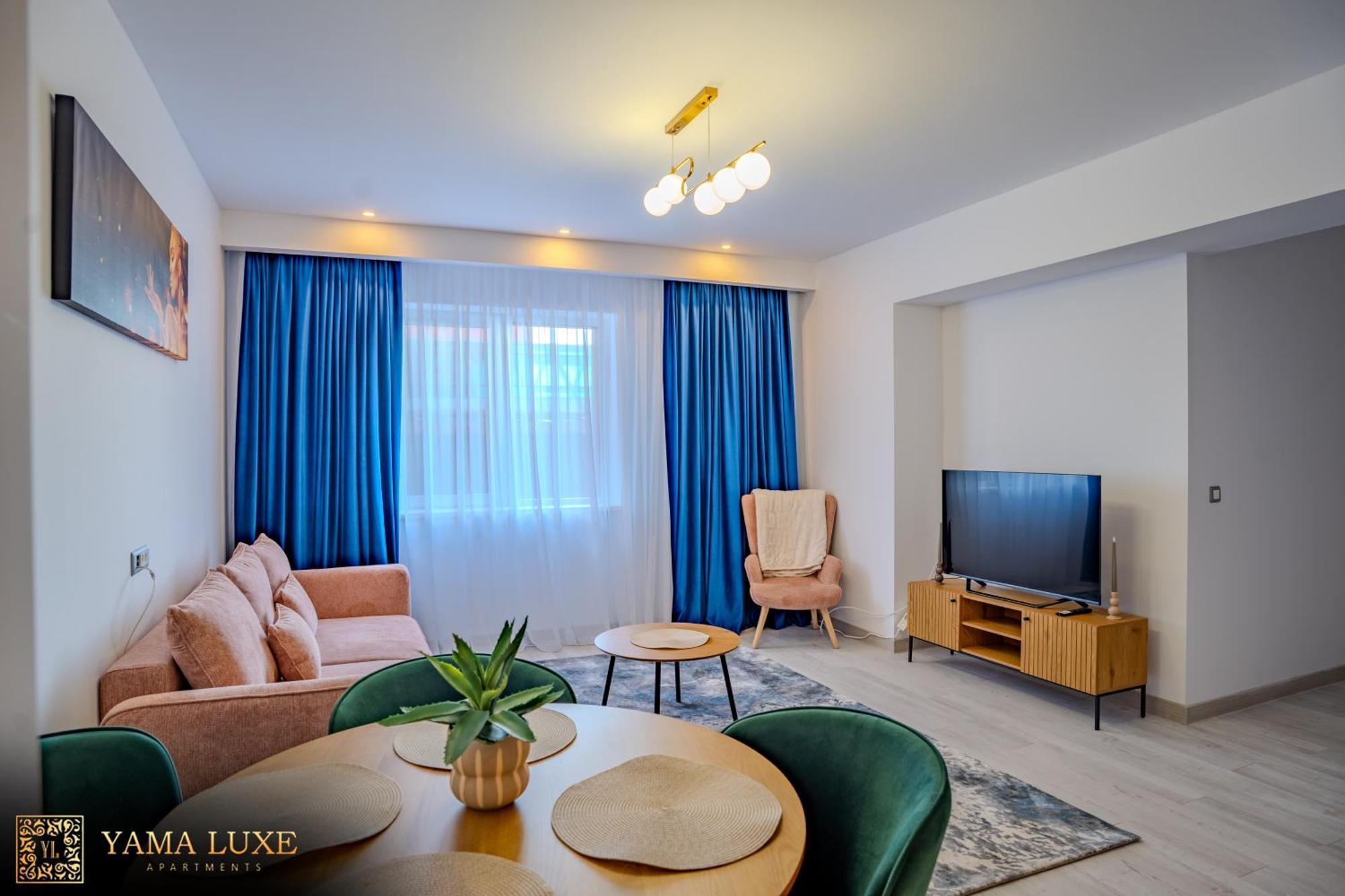 Yamaluxe Apartments - Blue & Pink Vibes Bukarest Exterior foto